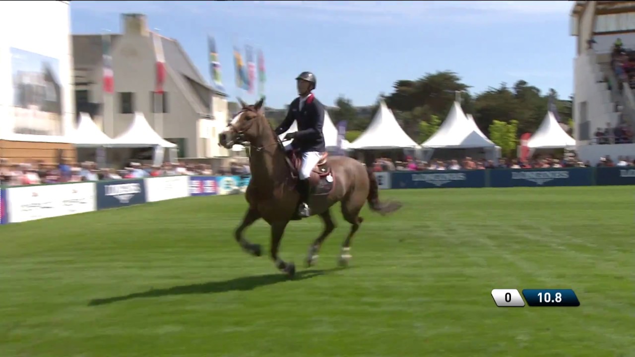 2018 Patrice Delaveau & Aquila*HDC remportent le GRAND PRIX LONGINES - VILLE DE LA BAULE