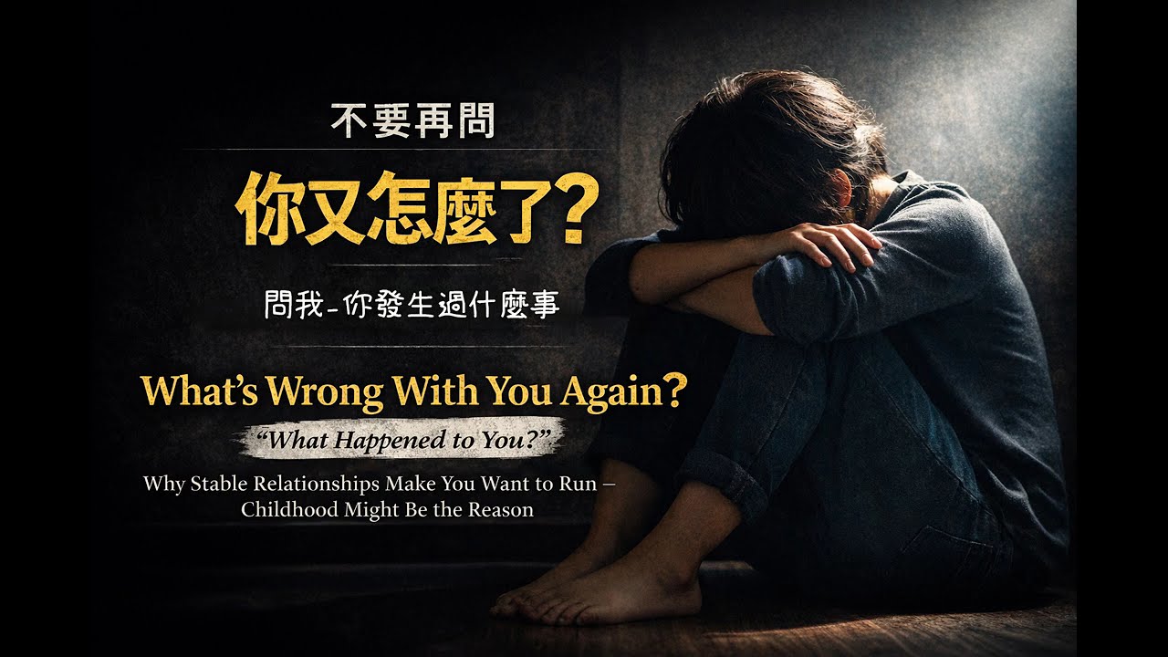 你又怎麼了？｜《你發生過什麼事？》穩定關係讓你想逃What's Wrong With You Again?What HappenedtoYou?WhyYou Push Away Stability