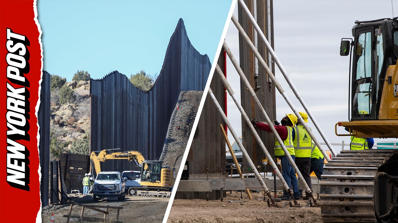 Timelapse of Trump's Border Wall in Arizona Taking Shape Over the Years