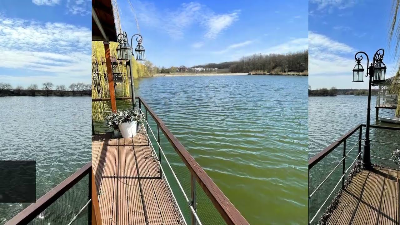 Vila cu piscina si ponton privat pe lac - Paradisul Verde