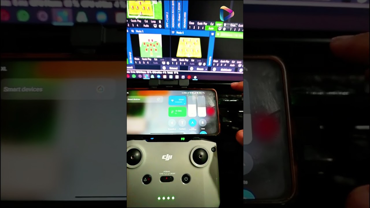🔴 Cara Live Streaming pake Drone dengan remote bawaan