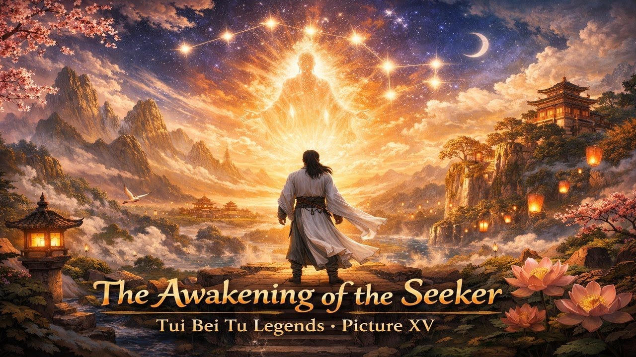 The Awakening of the Seeker · Tui Bei Tu Legends · Picture XV 《推背图传奇 · 第十五象｜觉者初醒》