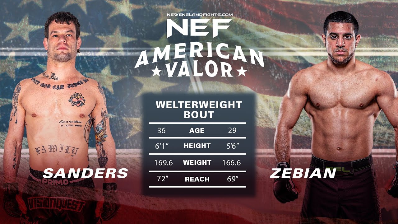 Ali Zebian vs Ryan Sanders