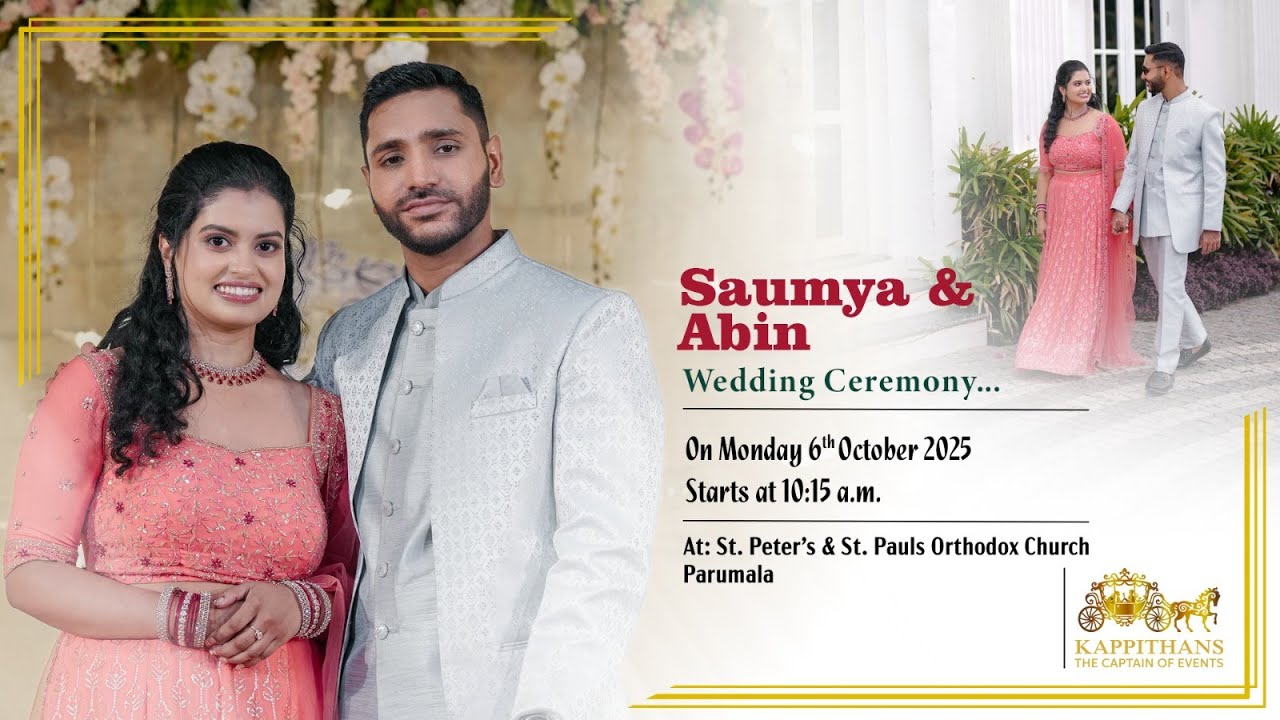 WEDDING CEREMONY || SAUMYA & ABIN