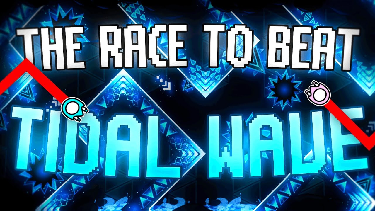 Гонка за победу над Tidal Wave (Geometry Dash)