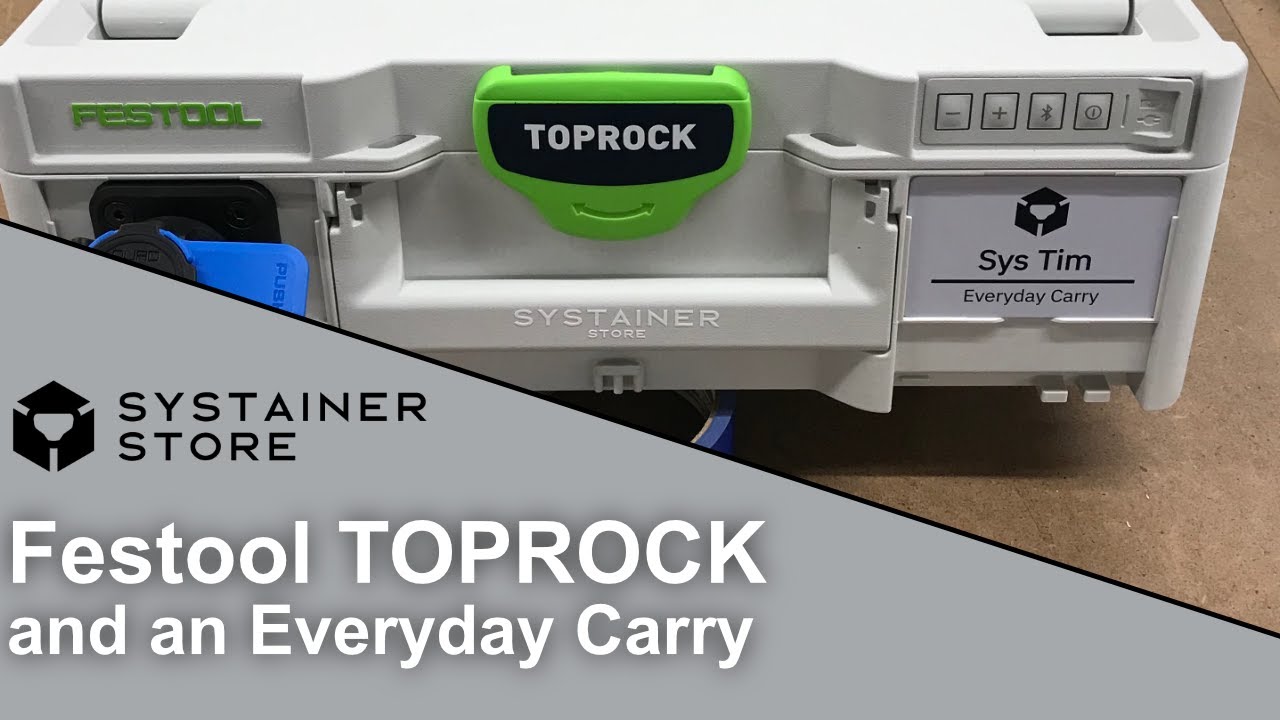 Festool TOPROCK Overview and Everyday Carry Fitout