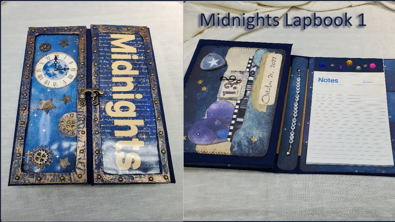 Taylor Swift Midnights Lapbook #1 Flip Through #taylorswift #midnights #lapbook #junkjournal