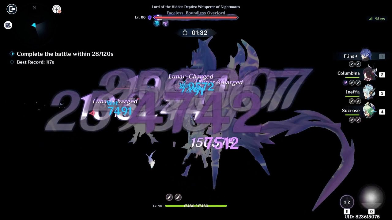 Clearing Stygian Onslaught 6.3 Dire but I'm stuck in the shadow realm [Genshin Impact]