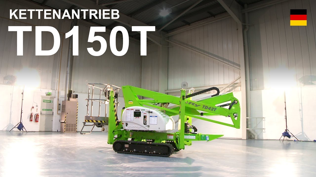 TD150T Produktvideo | Arbeitsbühnen mit Kettenantrieb