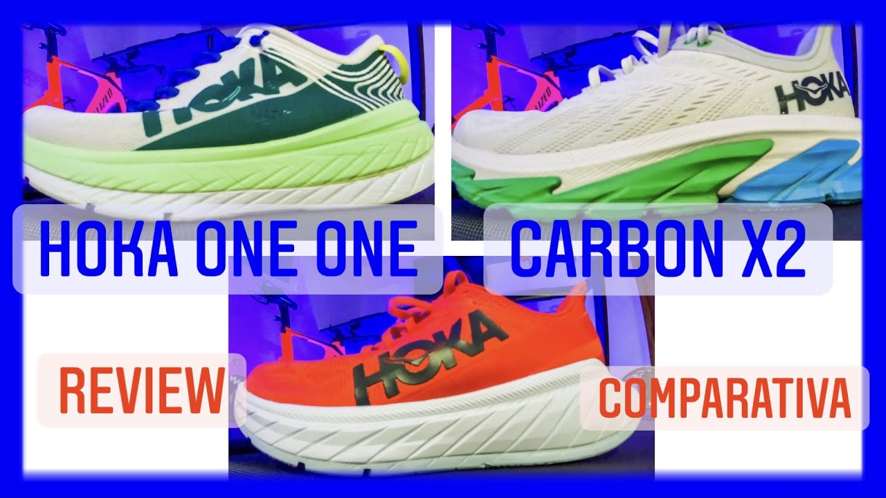 HOKA ONE ONE CARBON X2. MI OPINION SOBRE ELLAS! | COMPARATIVA CARBON X, CLIFTON EDGE