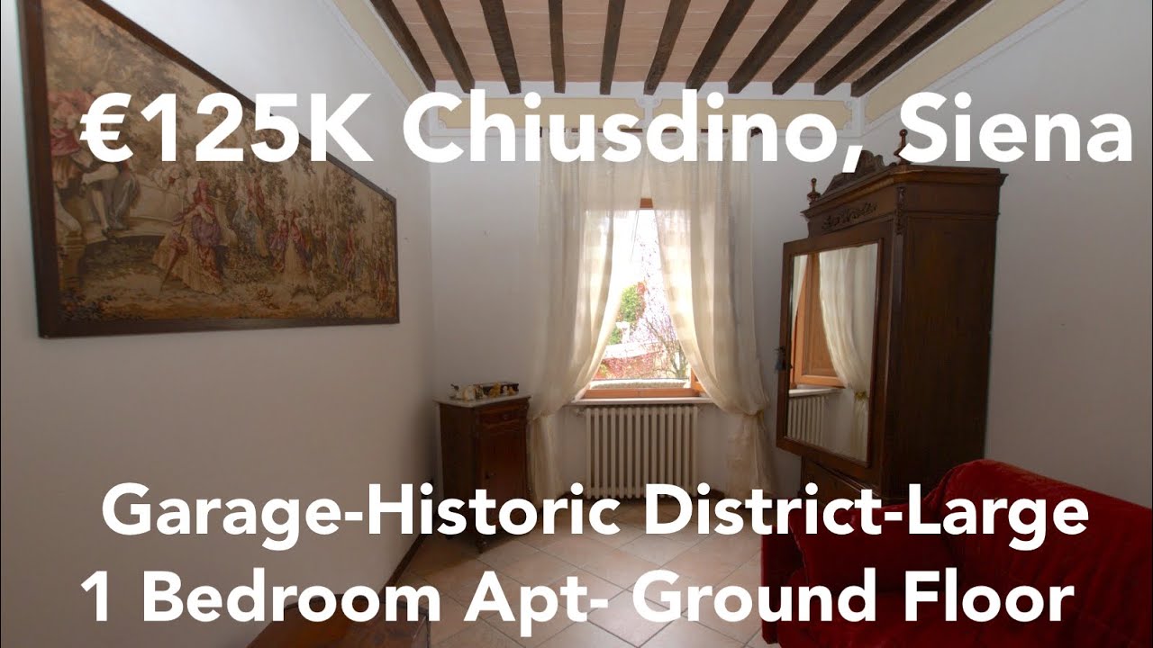 Charming &euro;125K Apartment for Sale in Tuscany | Expat Living in Chiusdino, Italy 🇮🇹