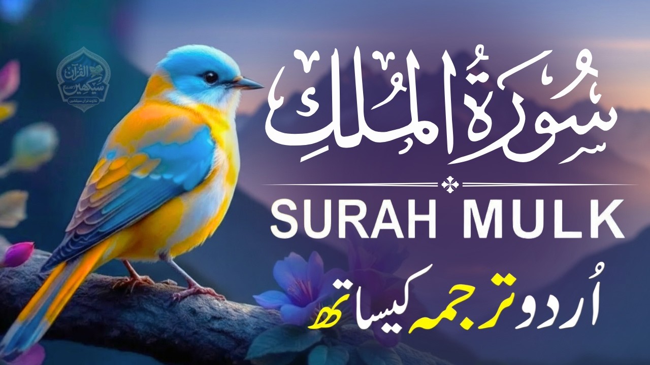 Surah Mulk with Urdu Translation | Heart Touching Recitation by Qari Mansoor Ghaznawi | Ep009