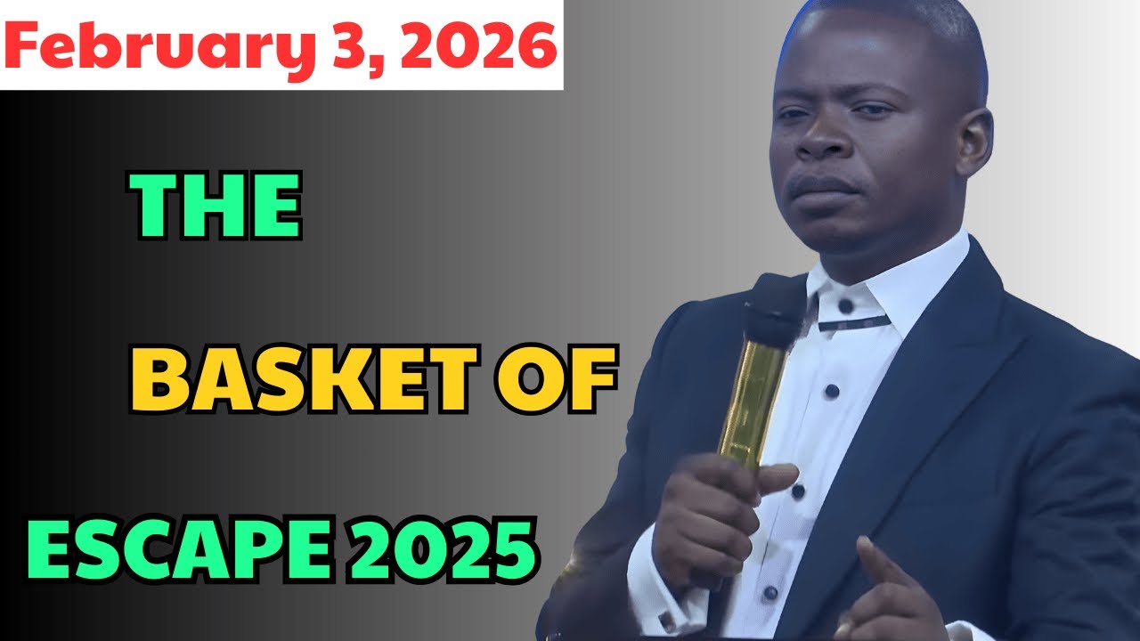 February 3 - THE BASKET OF ESCAPE 2025| Prophet Shepherd Bushiri