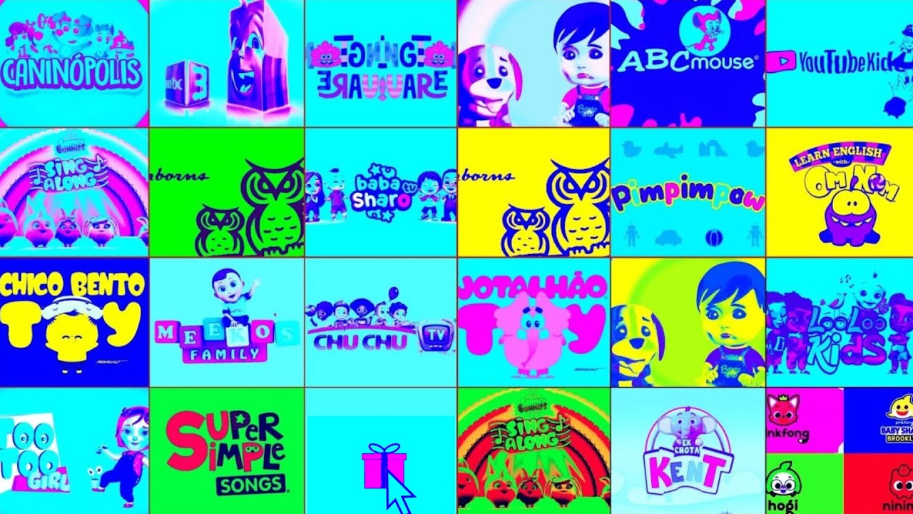 Best logo intro Mega Compilation Effects । inspired by Gamavision Csupo Effects 