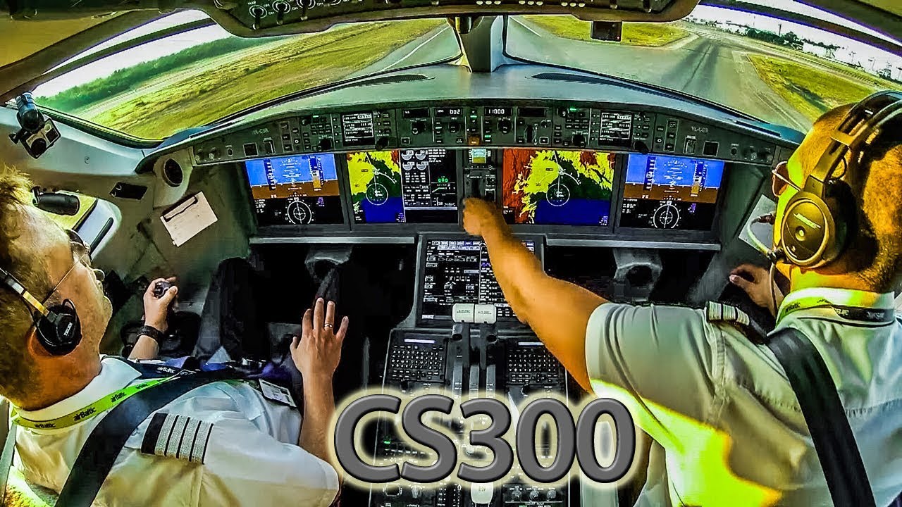 Piloting the Bombardier CSeries out of Antalya