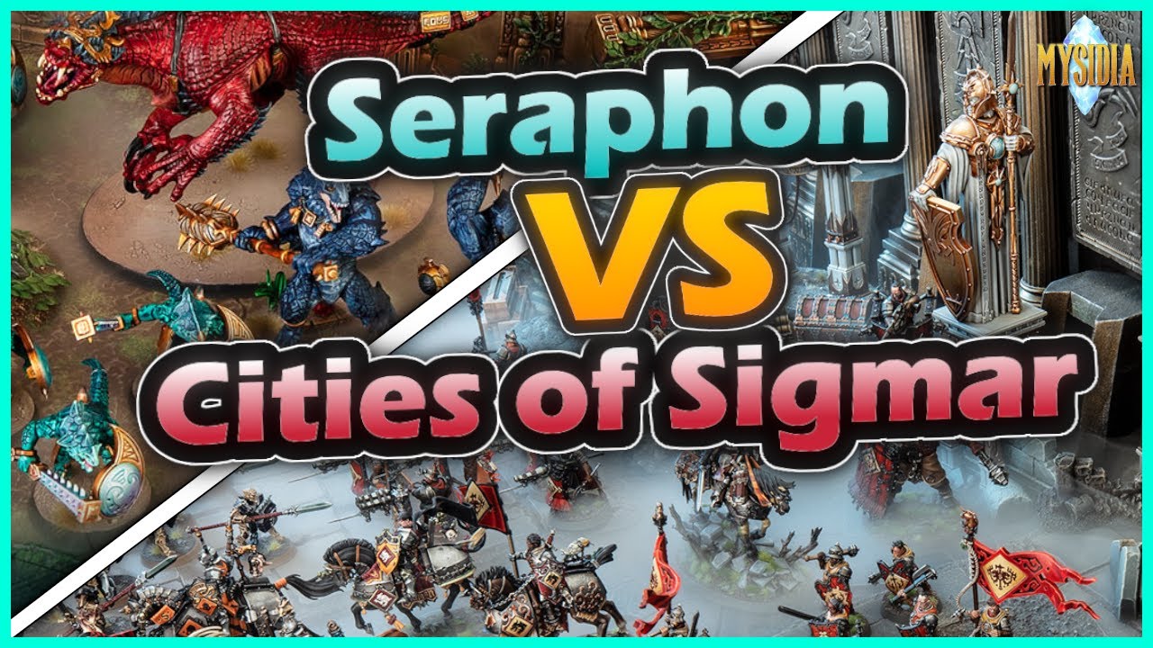 Cities of Sigmar vs Seraphon Novice Battle Report!