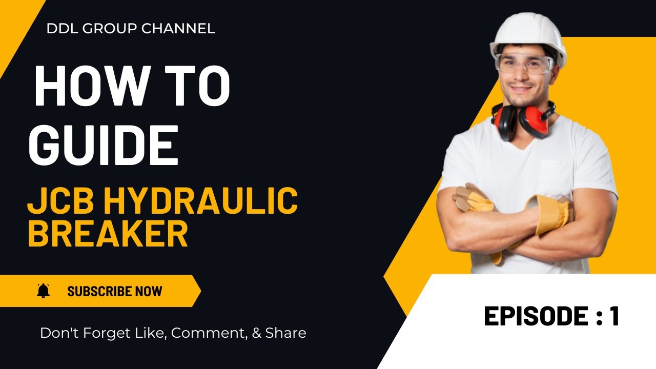 How to use an JCB Hydraulic Breaker