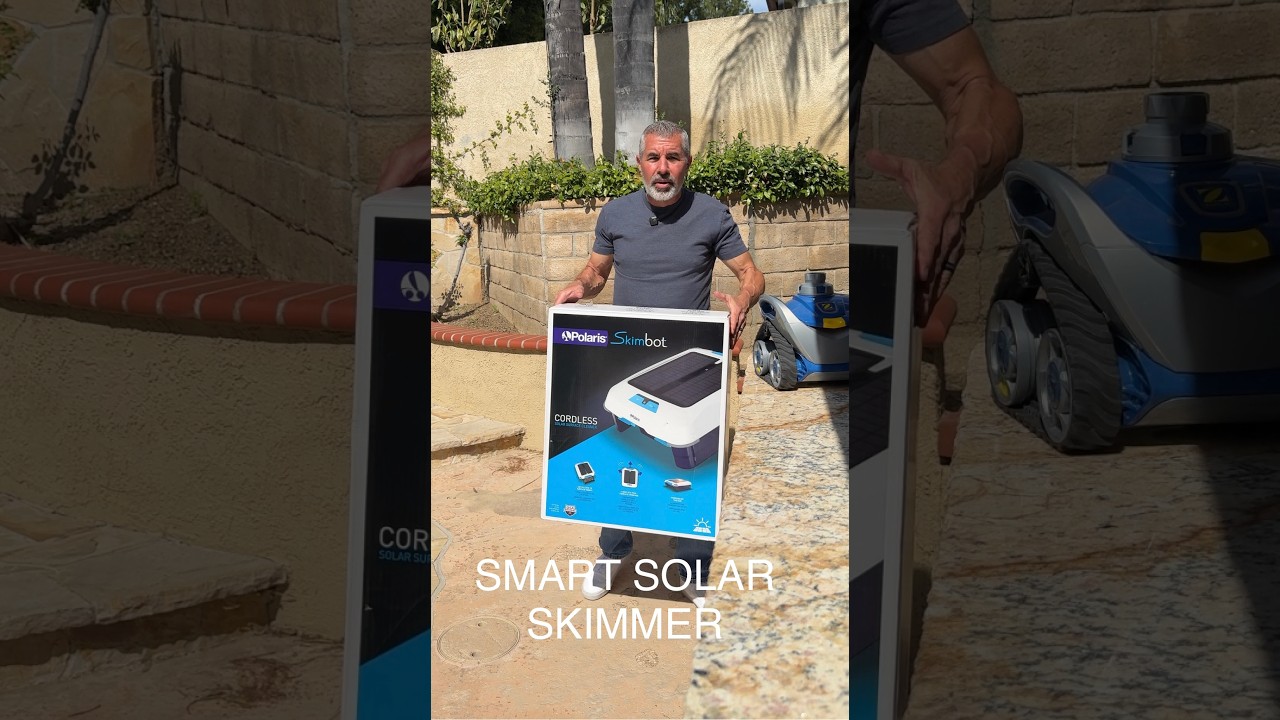 Smart Solar Pool Cleaner? Polaris Skimbot by Jandy — Review