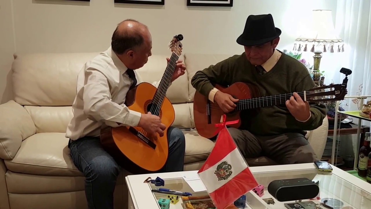 "CIUDAD DEL LAGO"(Marinera puneña)- Guitarras: Walter Arizaga y Raúl Cardoso.