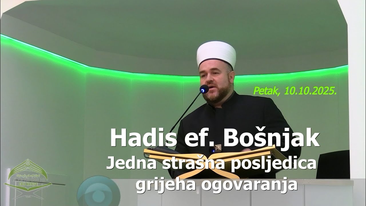 Hadis ef. Bošnjak: 