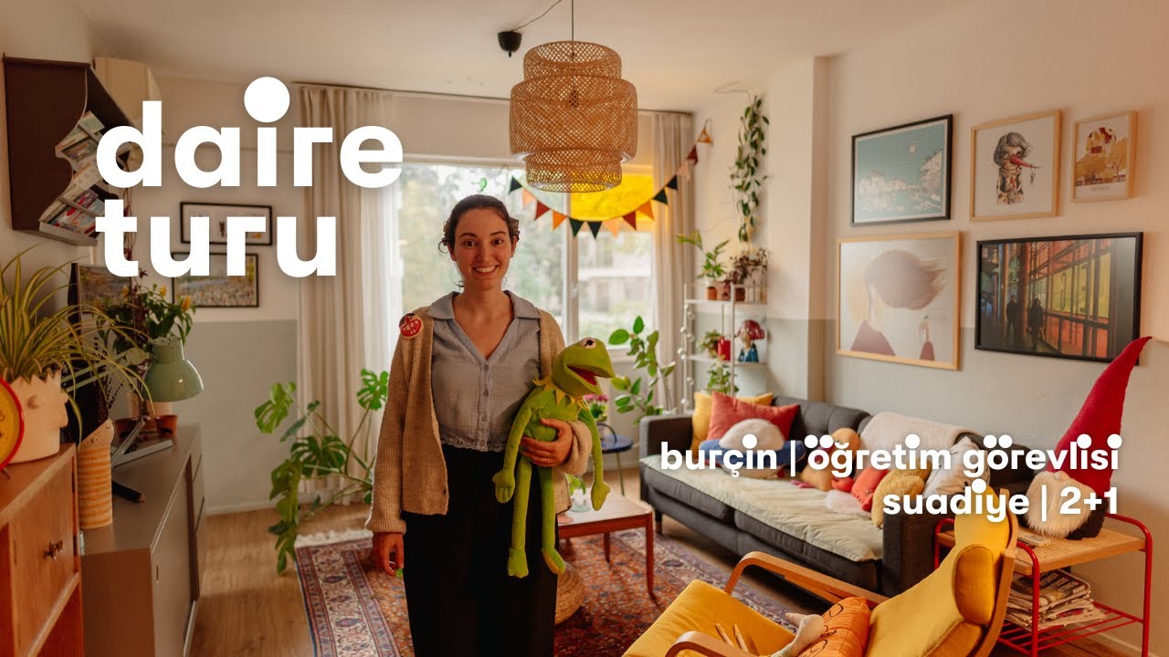 Neşeli ve Oyuncaklı Bir Ev: Burçin'in Suadiye'deki Evi