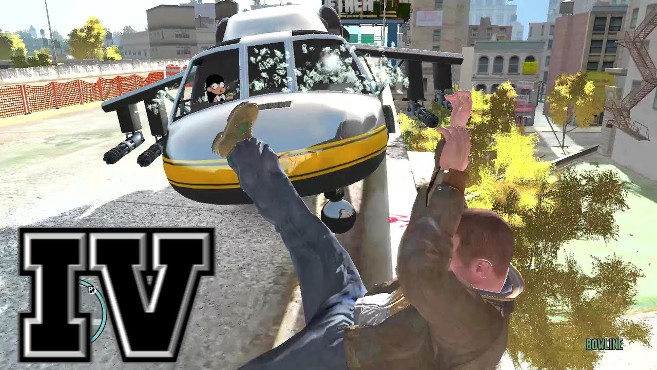 GTA IV - Crashes, Bailouts, Ragdolls & Fails Compilation #31 [1080p]