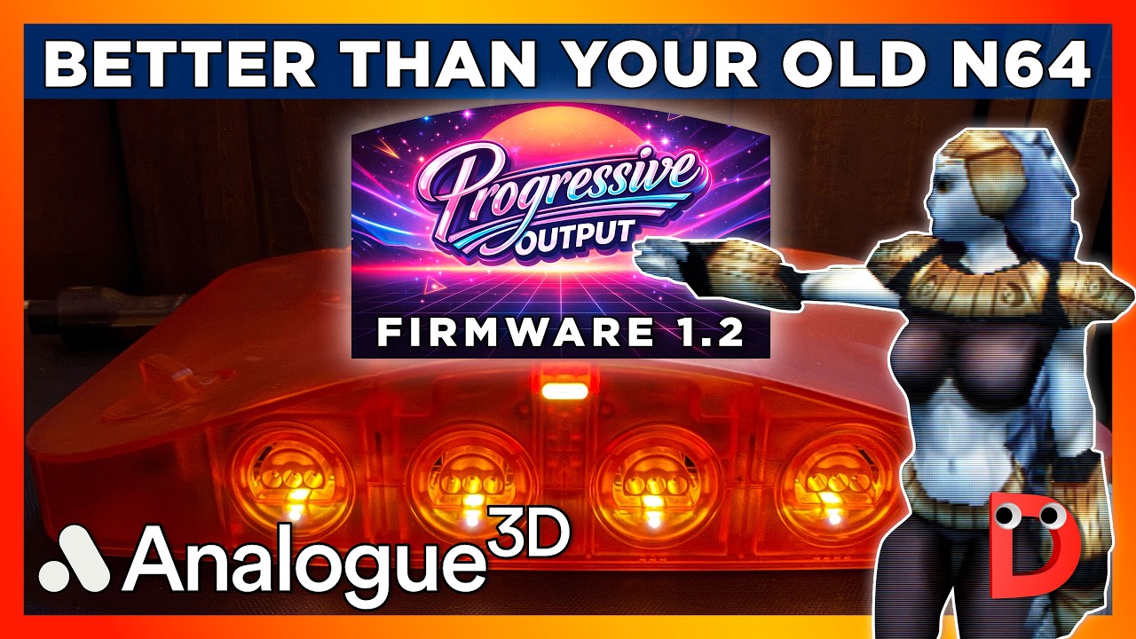 MORE GAMES TESTED I Progressive Output + Unleashed Mode I Firmware 1.2.0 I Analogue 3D