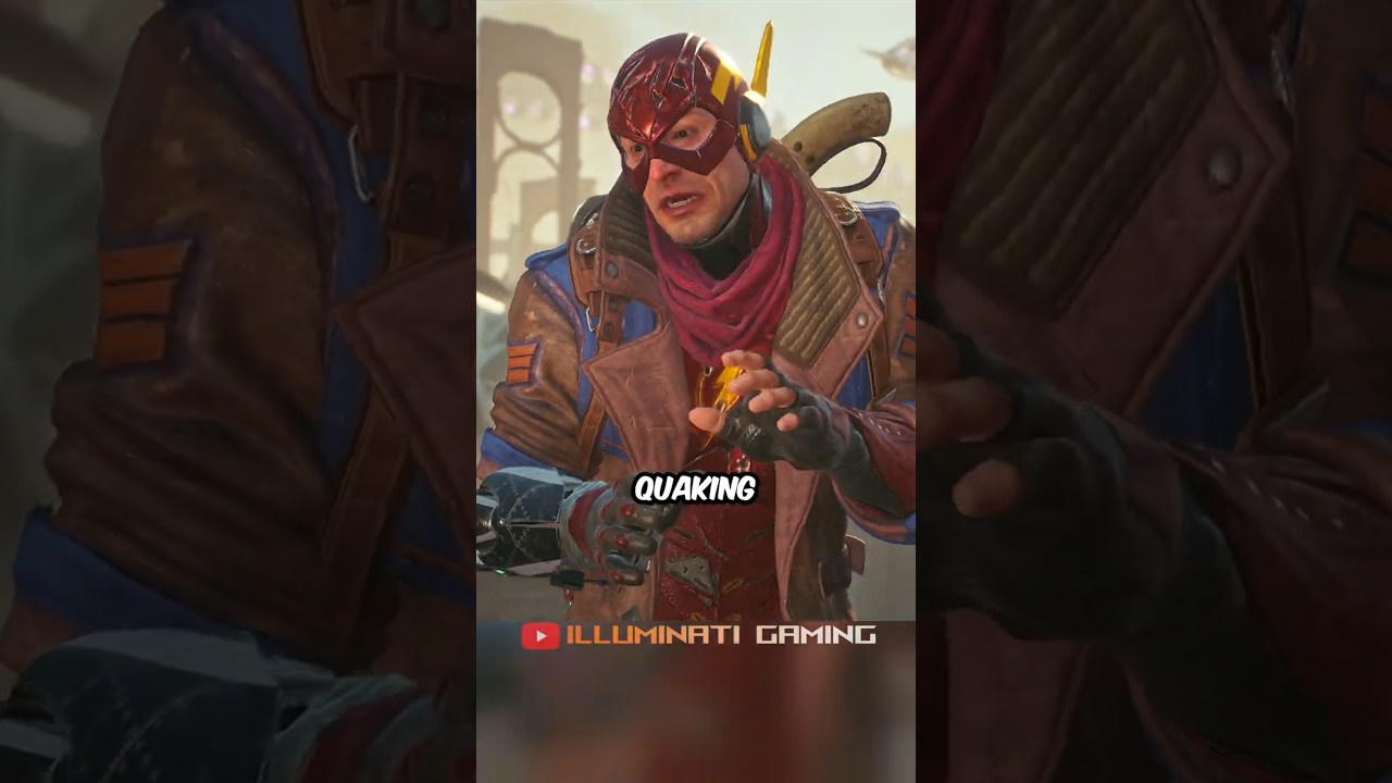 Captain Boomerang Outs Flash's Atomic Camouflage #ssktjl #gamingshorts
