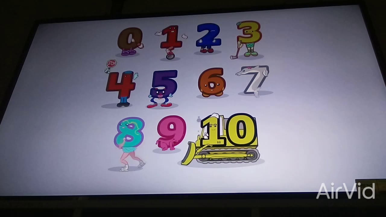 Preschool prep meet the numbers end credits high tone