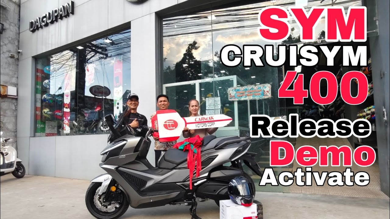 Bumili Cash Pay - All New SYM CRUISYM 400GT - Actual Unit Activation - Demo - Price - Test Ride