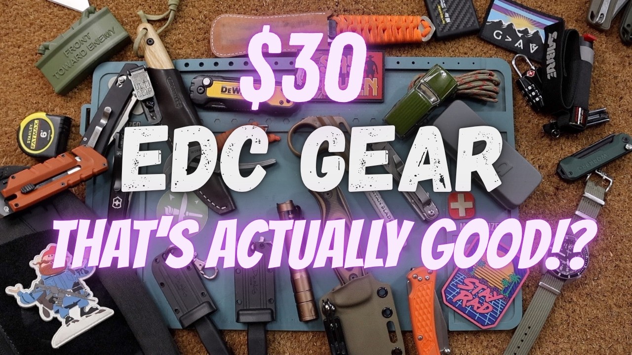 50 EDC Gifts Under $30 That Don&rsquo;t Suck in 2025