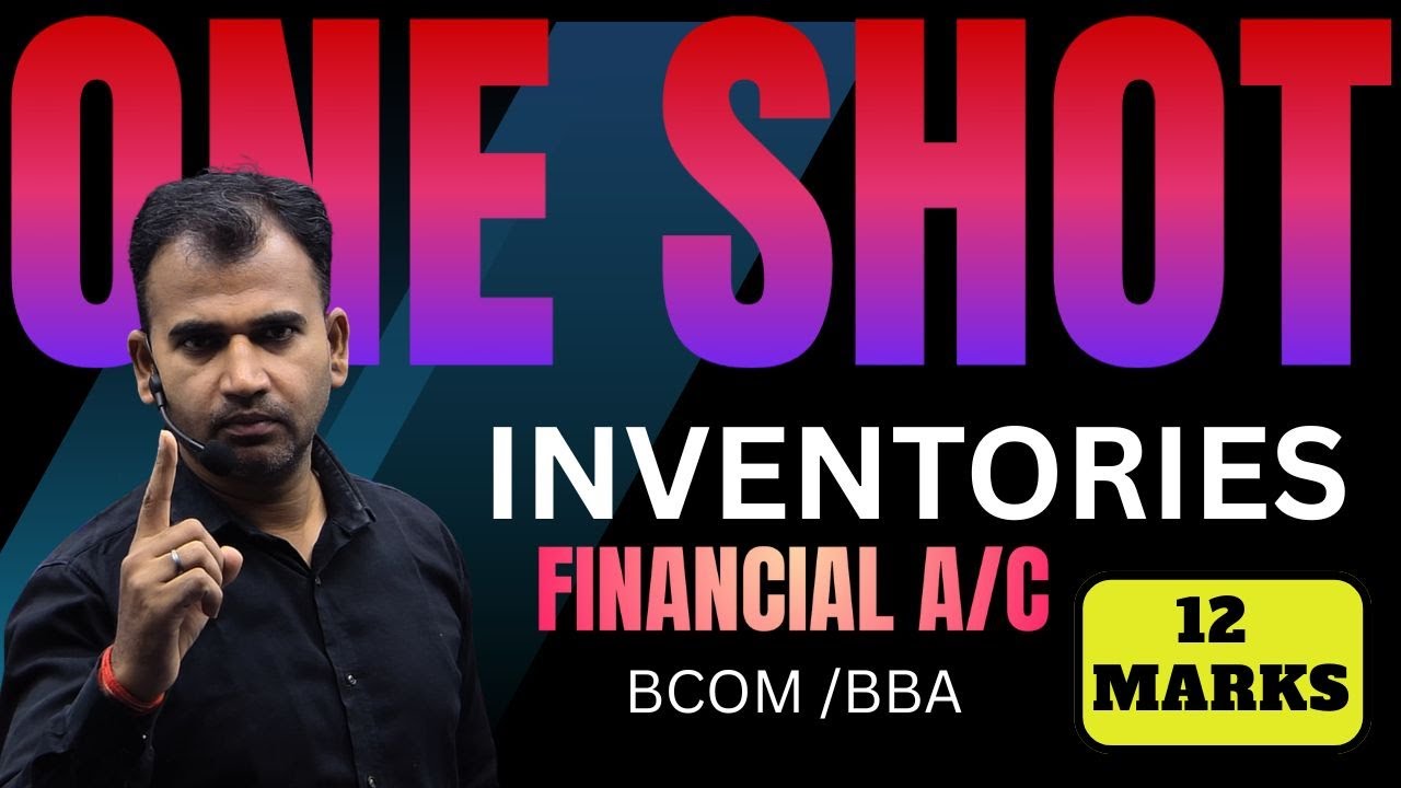 one shot inventories | Financial Accounting for BCom | DU Collage | LIFO,FIFO,WEIGHTED AVERAGE