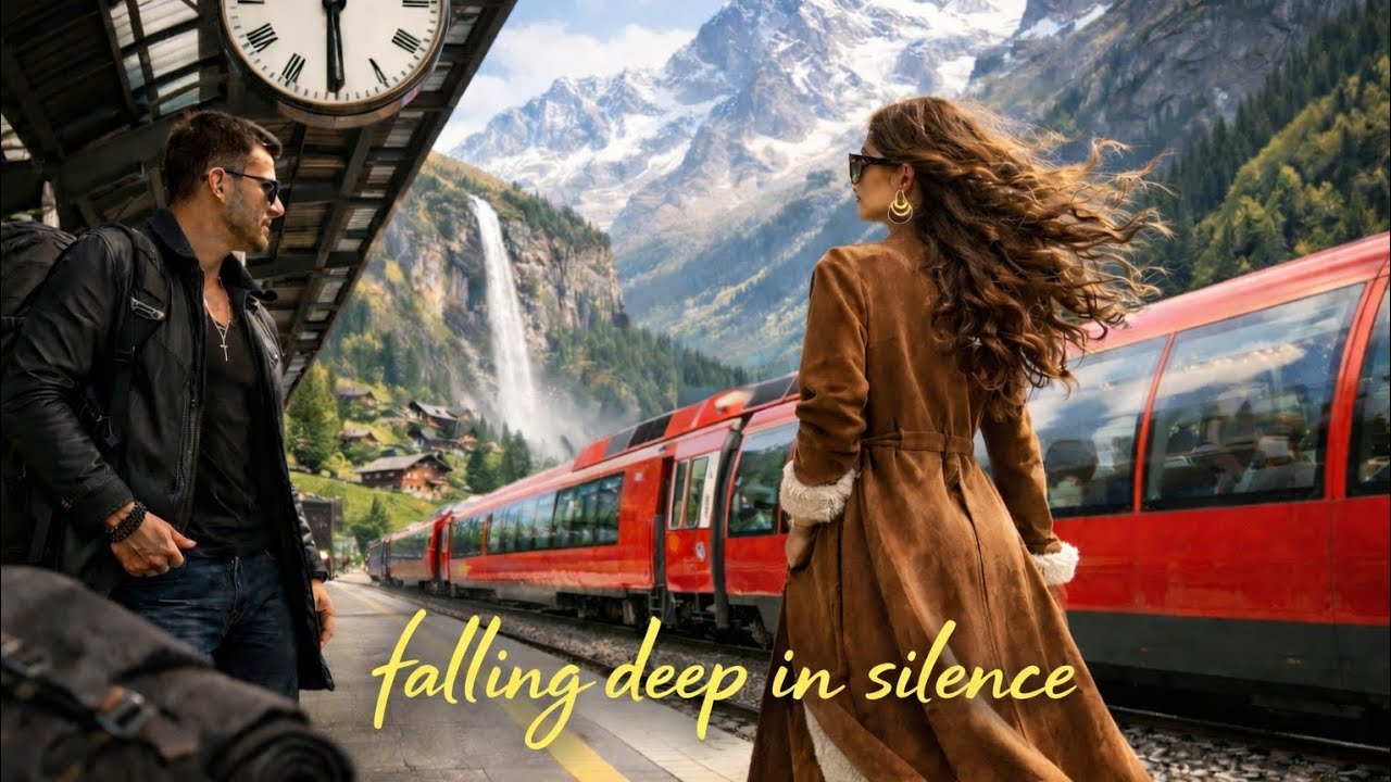 ( Falling Deep in Silence ) 🎵 Music | A Cinematic Love Moment | Slow Rock 🎵❤️💙
