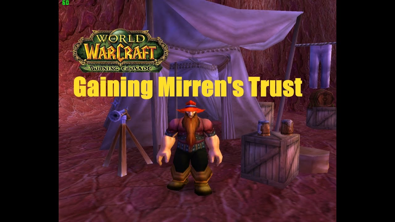 World of Warcraft. Quests - Gaining Mirren's Trust