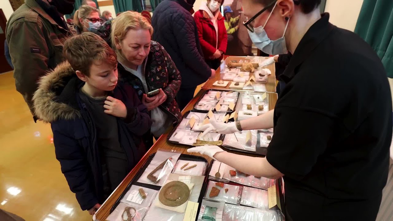 Sharing rare Iron Age and Roman artefacts with local communities