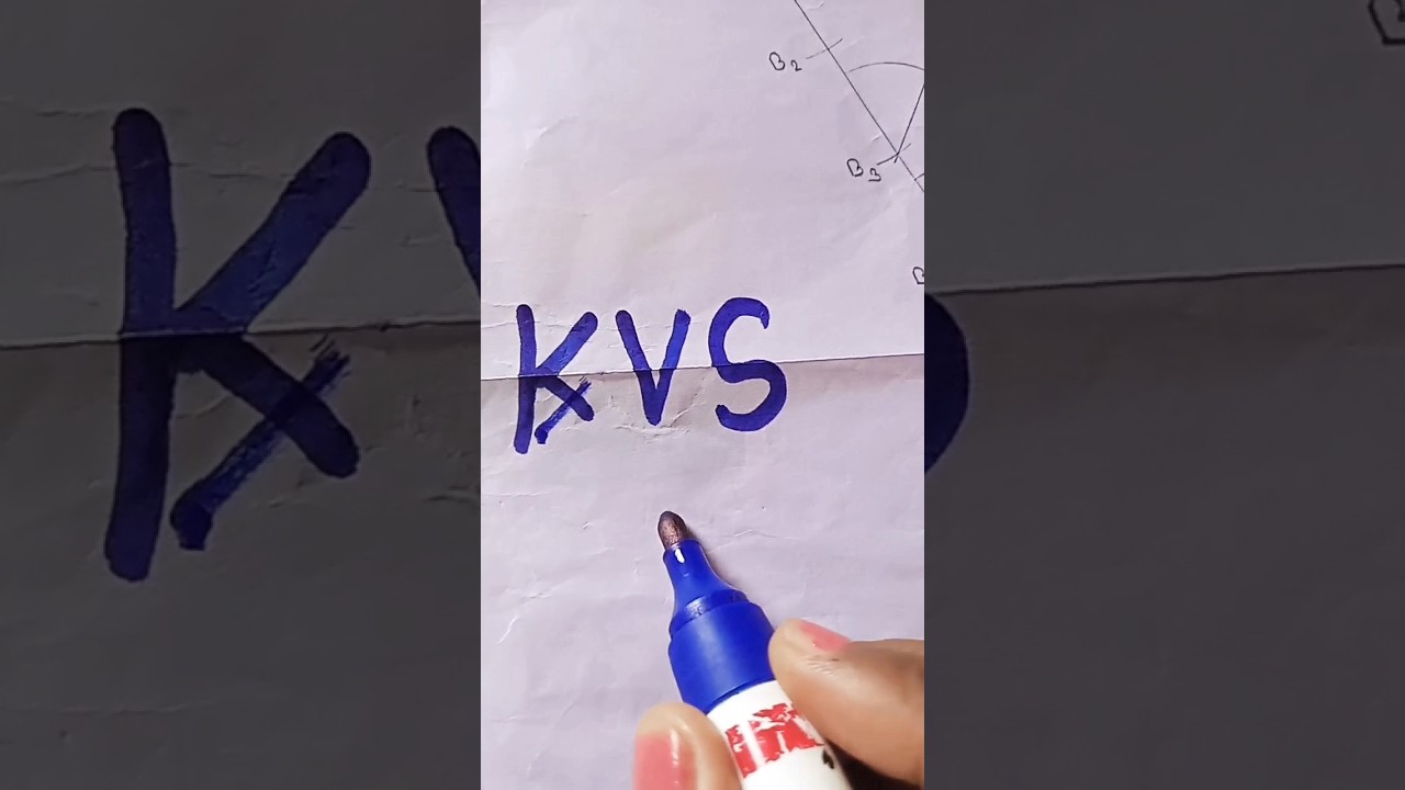 KVS logo 😱🥰 comment your name's #namelogo #kvs #shorts