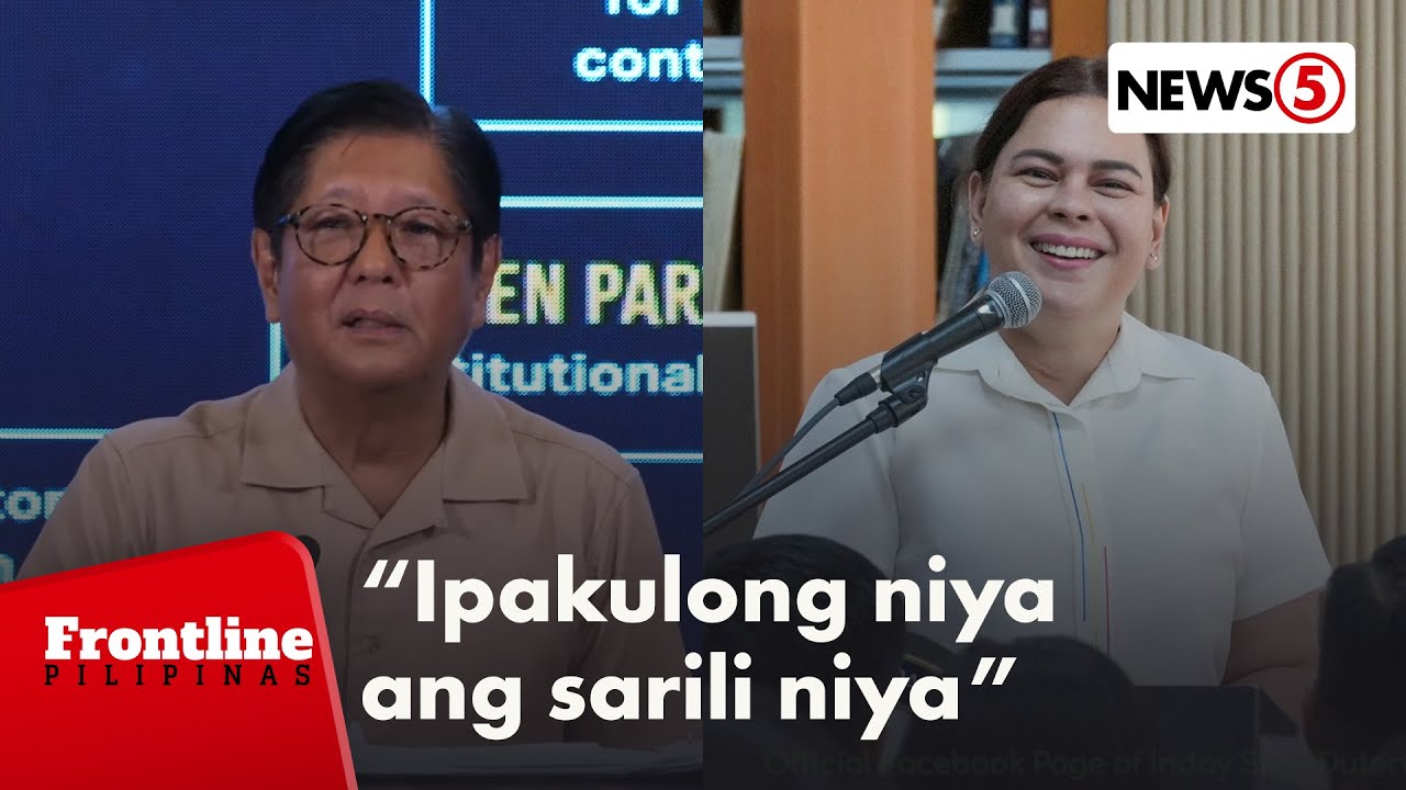 VP Sara, may buwelta sa pangako ni Pres. Bongbong Marcos hinggil sa flood control scam