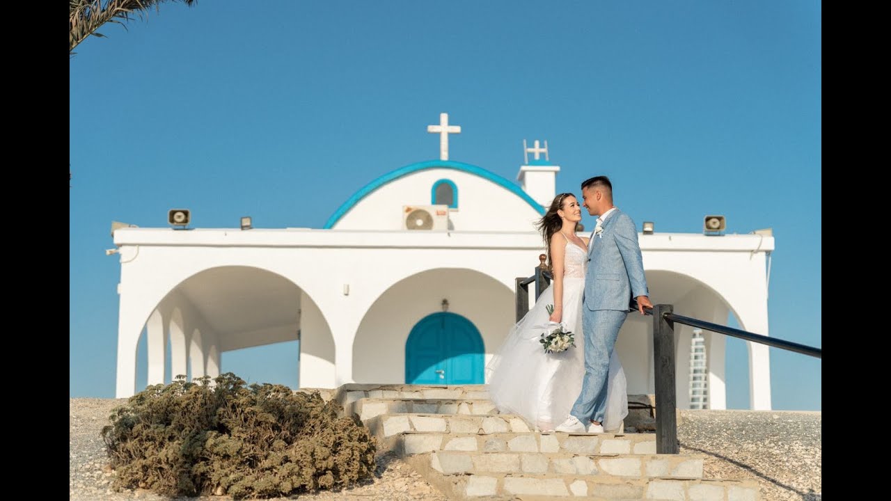 Ramóna és Antal Esküvője Cipruson - Happy Couples Cyprus Wedding at Ayia Triada Beach