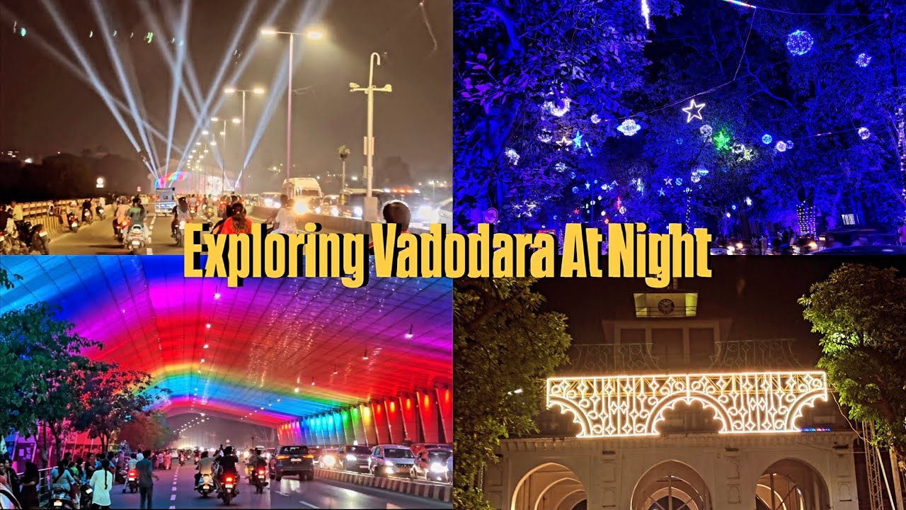 Exploring Vadodara At Night|Diwali Vlog|Night Life Of Vadodara 
