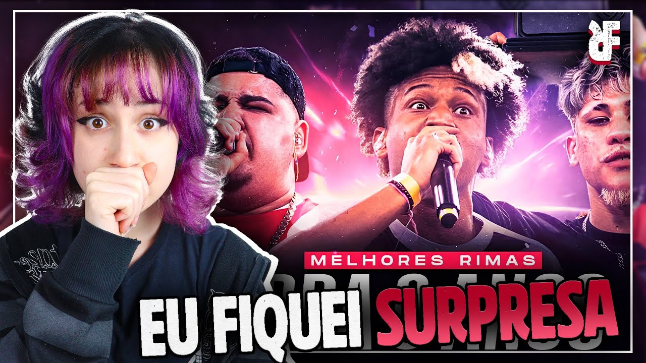 ME SURPREENDI REAGINDO a AS MELHORES RIMAS DA BDA 9 ANOS! (4k) | FERU REACT