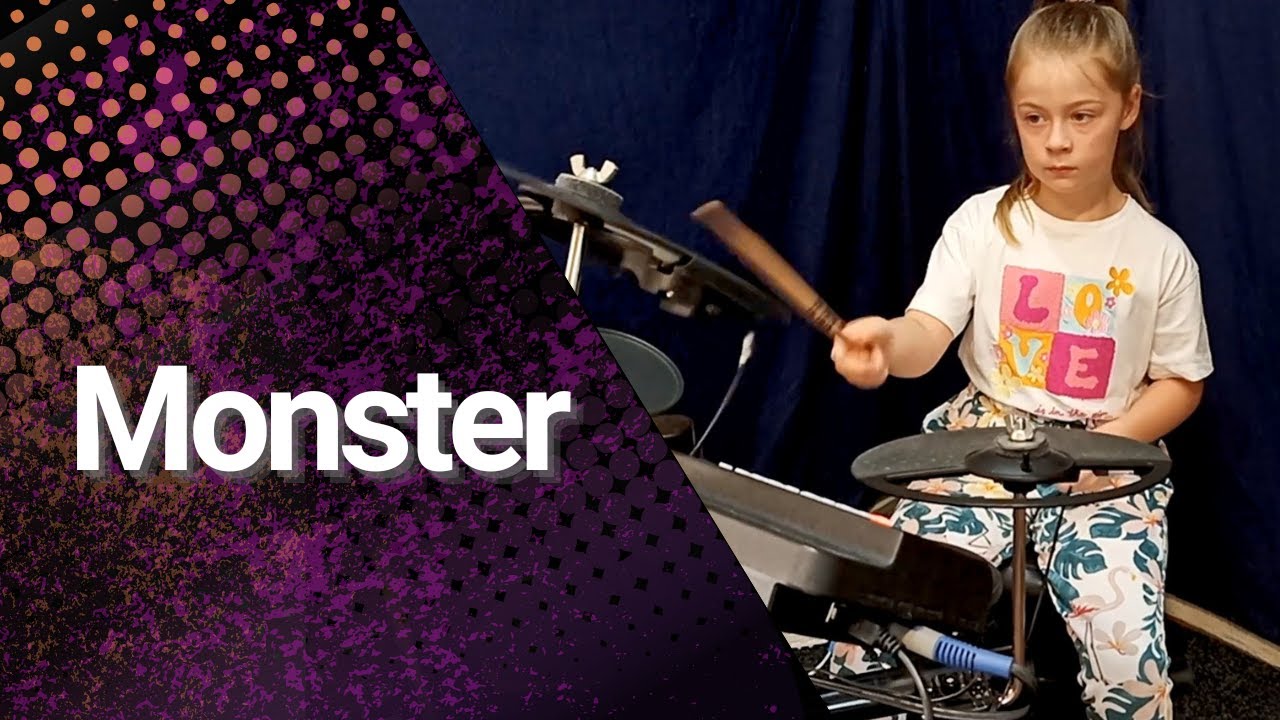 MONSTER  //  drums cover