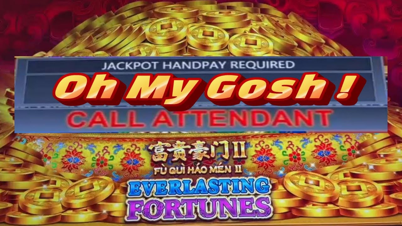 ★OH MY GOSH ! IT'S A JACKPOT !!★THIS IS REAL EVERLASTING BONUS !☆EVERLASTING FORTUNES Slot (IGT) ☆栗