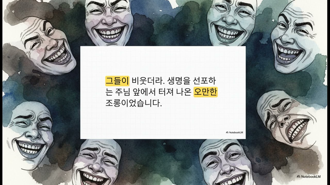비 웃음을 이기는 복음