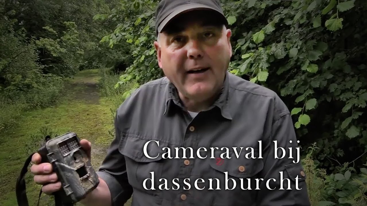 Cameraval bij dassenburcht