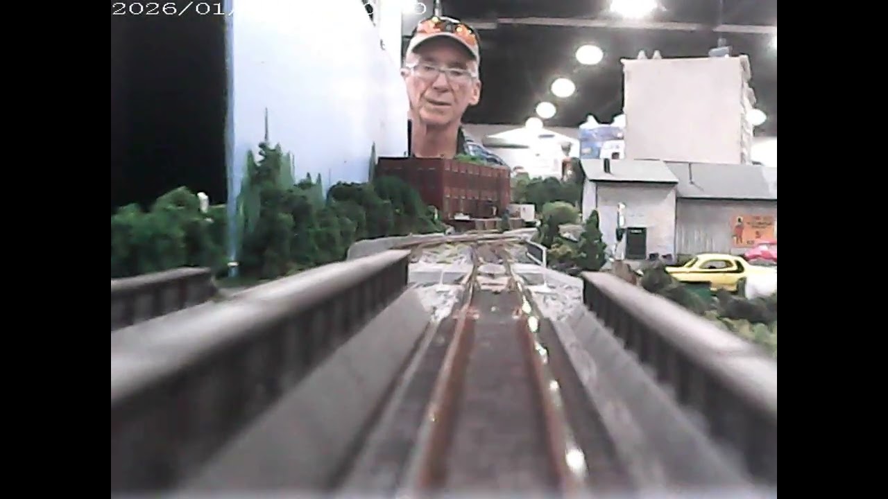 Keystone NTrak Club  TTrak Layout at Greenberg Train Show, Oaks, PA January 2026