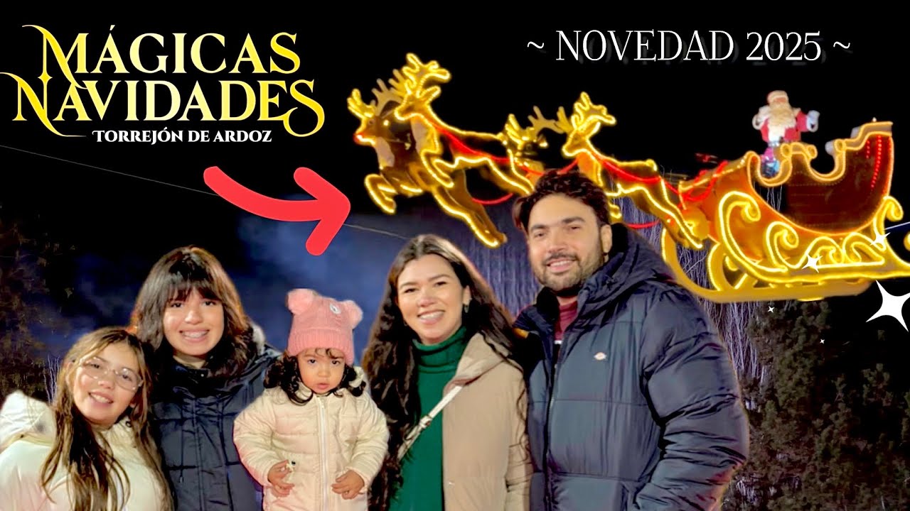 Mágicas Navidades Torrejón de Ardoz 2025 🎄 | Vuelo de Papá Noel y Grinch | Vlog Familiar