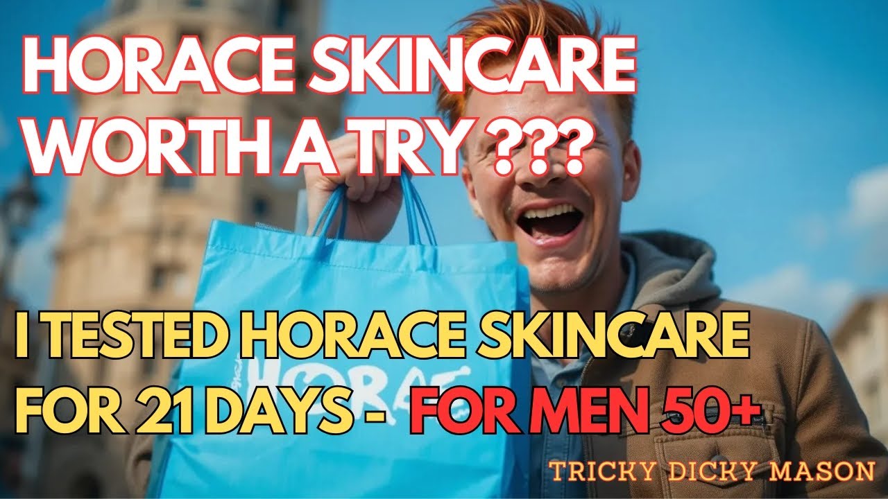 Recenzja kosmetyk&oacute;w Horace Skincare dla mężczyzn 50+: jędrniejsza, jaśniejsza sk&oacute;ra (bez ściemy!)
