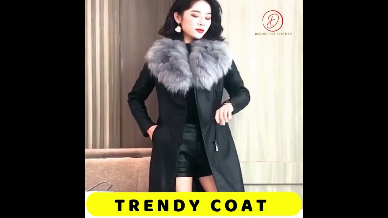 𝐁𝐢𝐠 𝐅𝐮𝐫 𝐂𝐨𝐥𝐥𝐚𝐫 𝐖𝐨𝐦𝐞𝐧 𝐄𝐜𝐨 𝐋𝐨𝐧𝐠 𝐋𝐞𝐚𝐭𝐡𝐞𝐫 𝐂𝐨𝐚𝐭