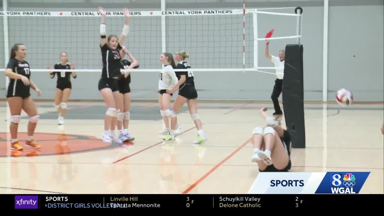 Delone Catholic girls' volleyball wins five-set thriller against Schuylkill Valley to win distric...