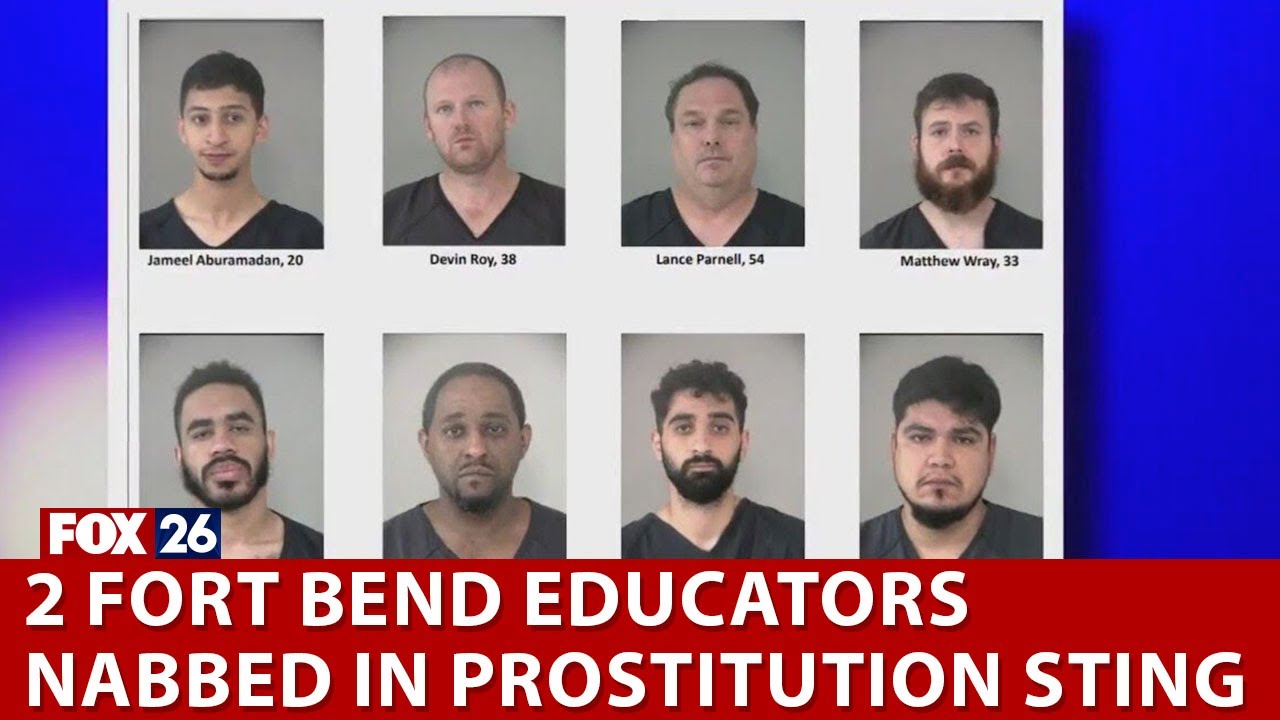 Principal and Teacher among 16 arrested in Fort Bend prostitution sting